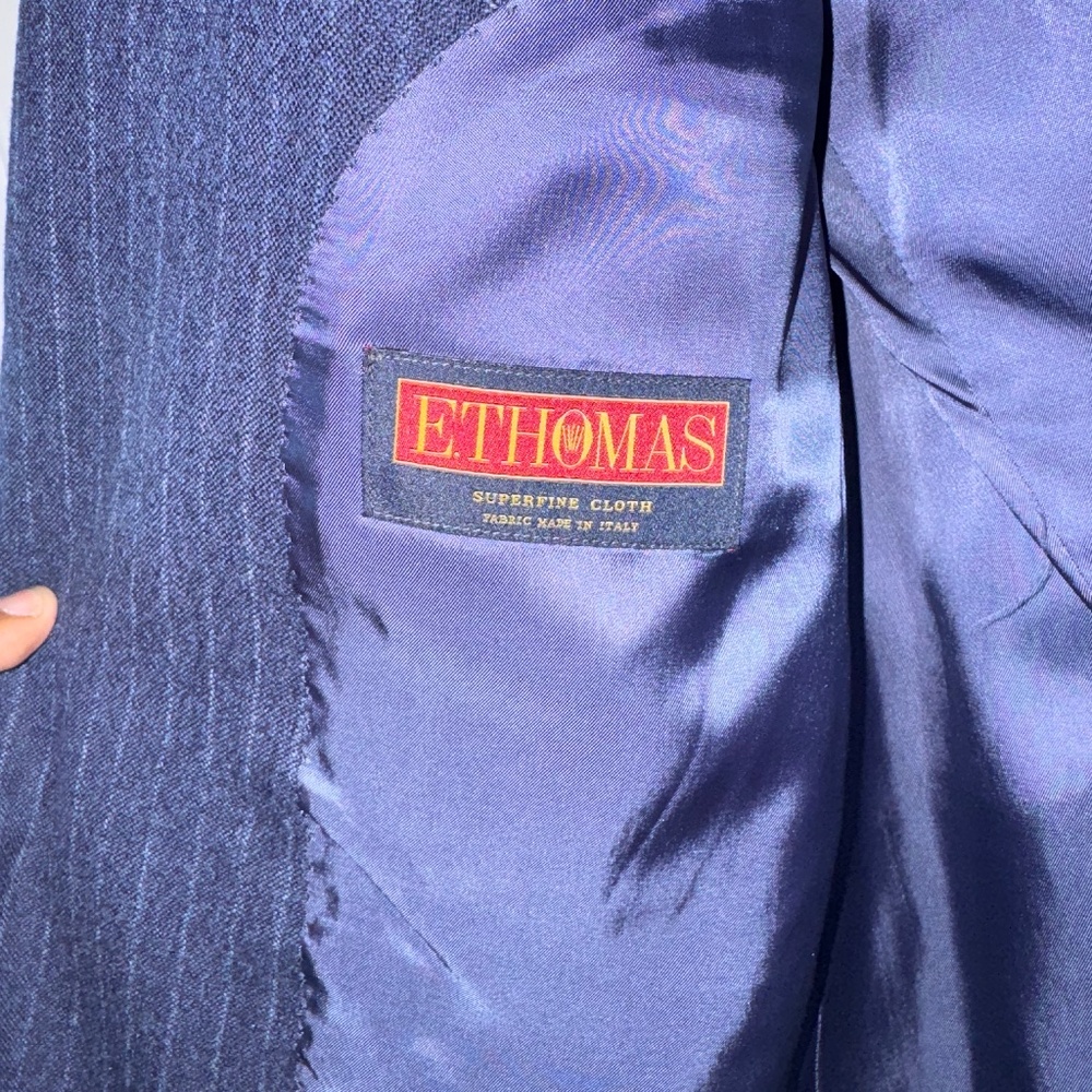 SuitSupply Blazer 40R Blue with Stripes - Picture 3 of 5